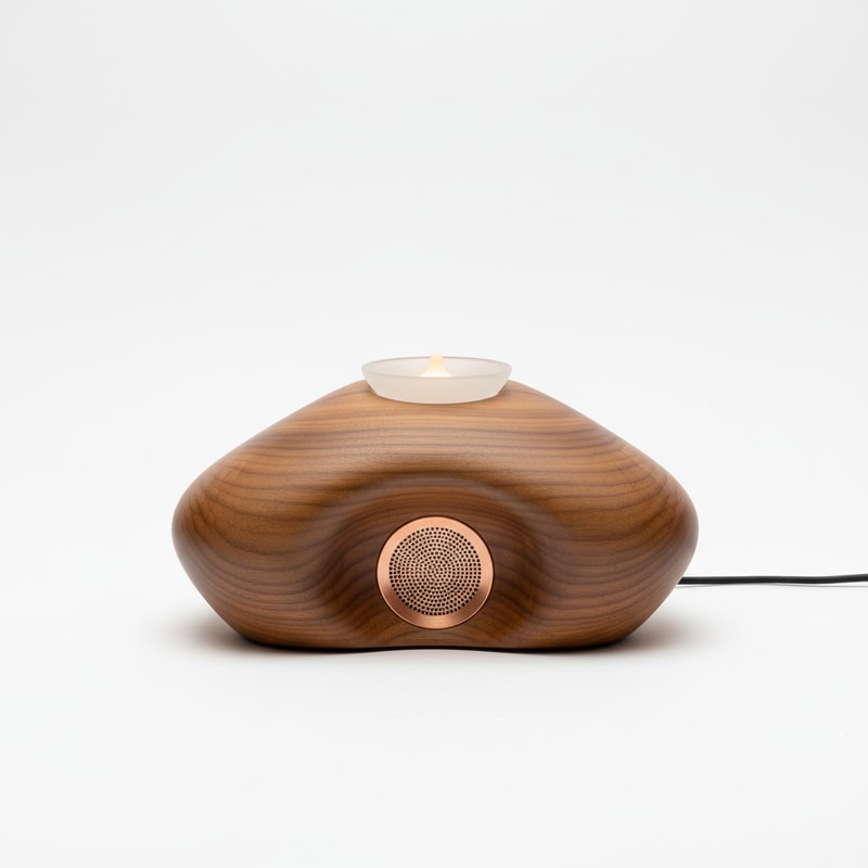 Unique Wooden Electronic Fragrance Diffuser Decor