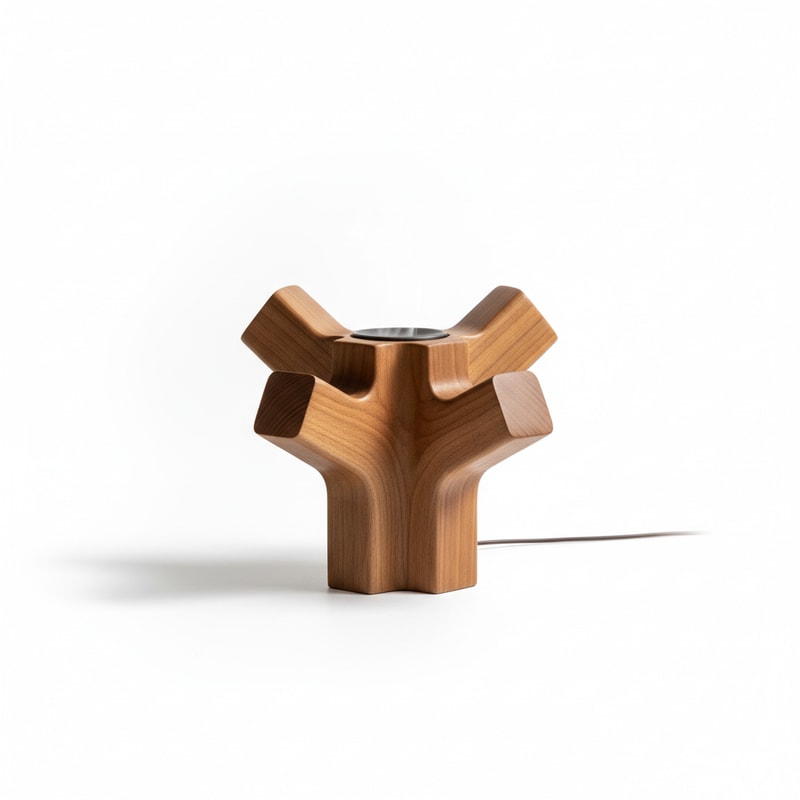 Contemporary Wooden Fragrance Diffuser and Art Object