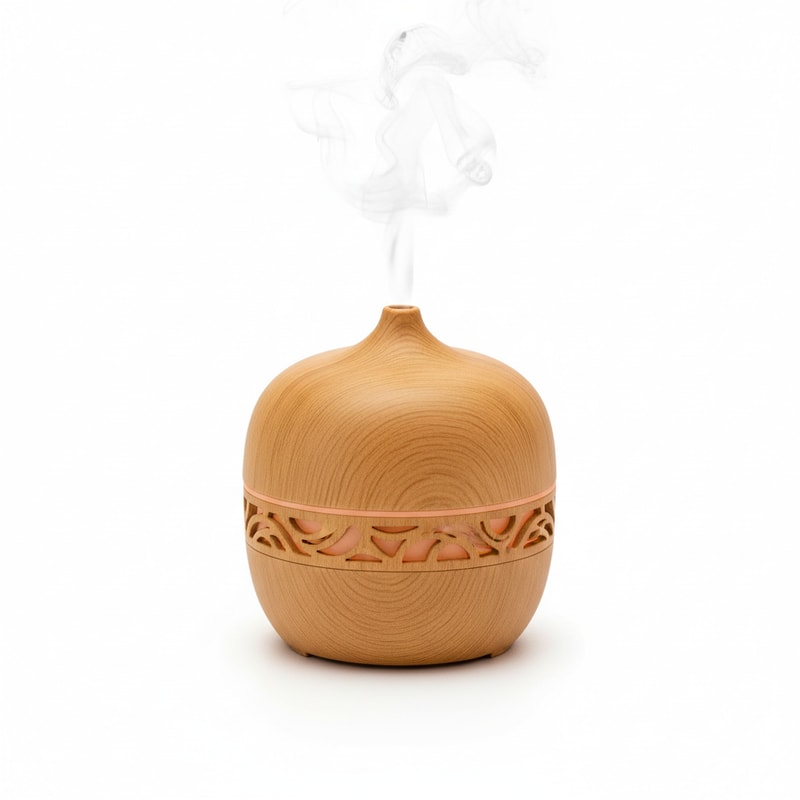 Contemporary Wooden Aroma Diffuser Ornament