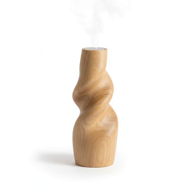 Natural Wood Aroma Diffuser Decorative Centerpiece