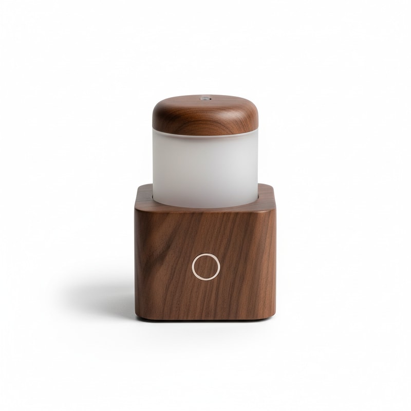 Refined Wood Electronic Scent Diffuser Decor