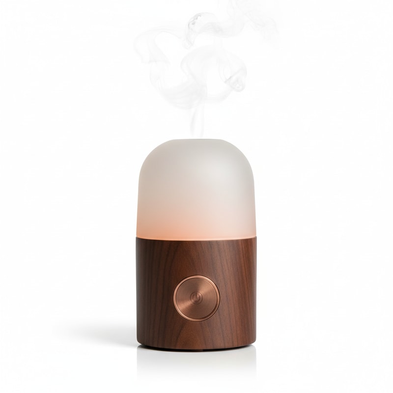 Elegant Wooden Aroma Diffuser and Decor Piece