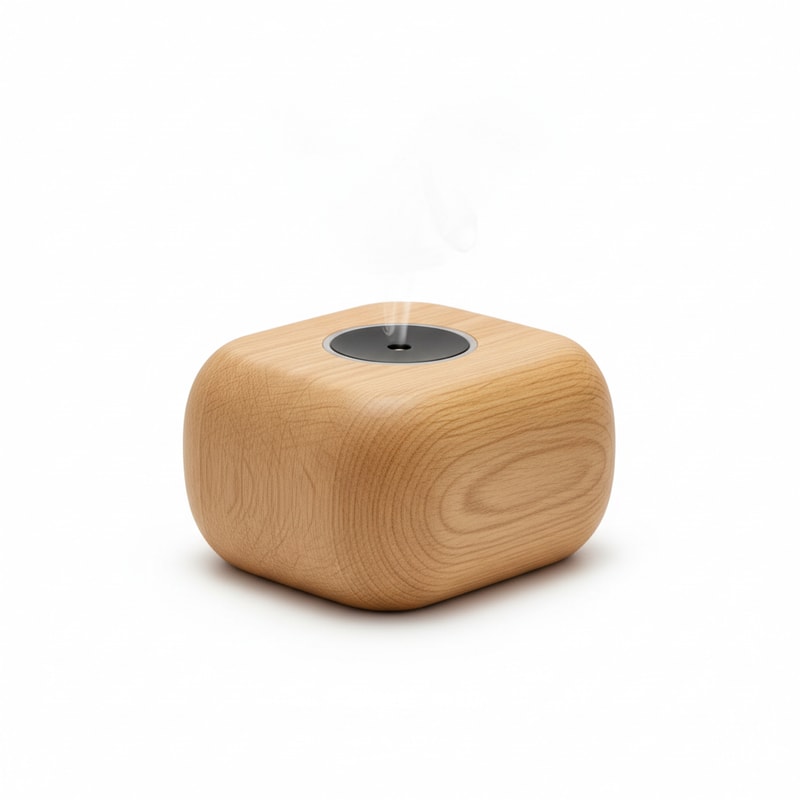 Minimalist Wood Scent Diffuser Decorative Object
