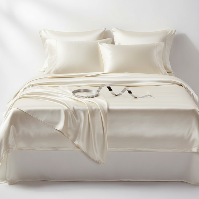 Grand Residence Silk Sheet Set