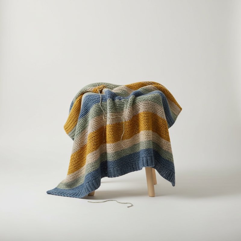 Horizon Viewpoint Knit Throw