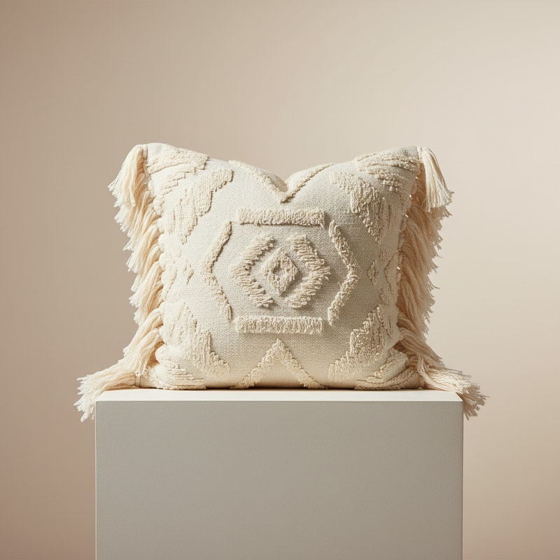 Sanctuary Fringe Decorative Pillow