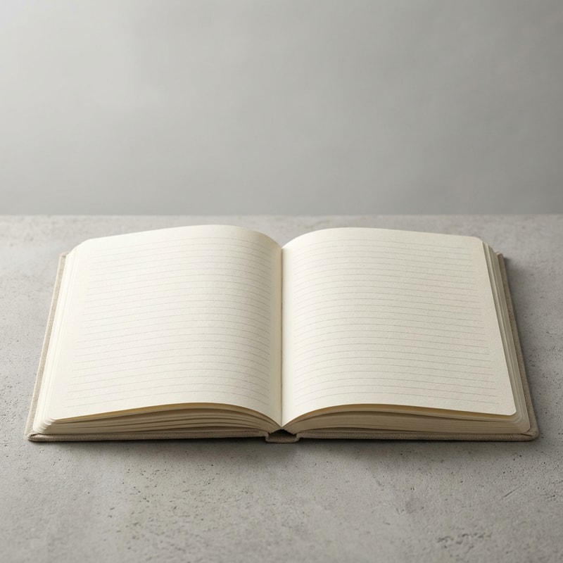 Lined Paper Notebook