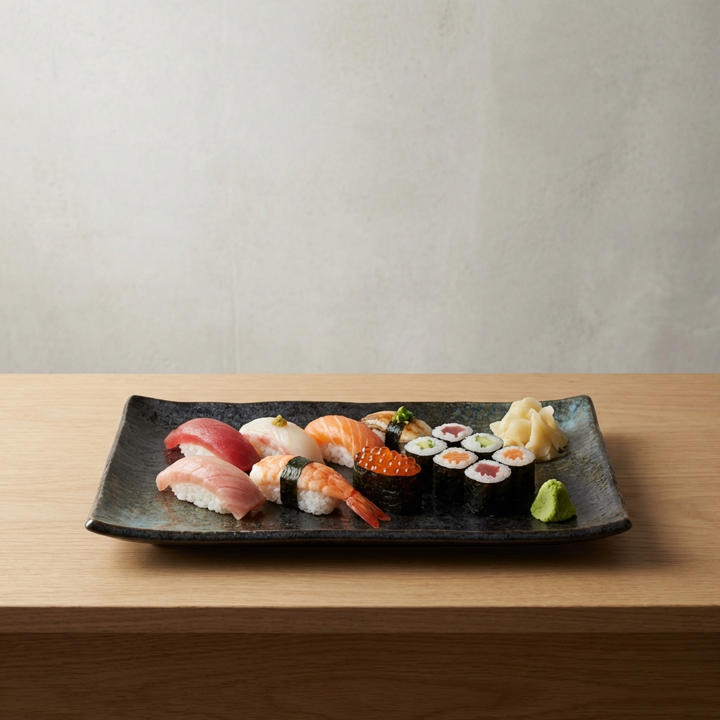 Rectangular Sushi Serving Plate