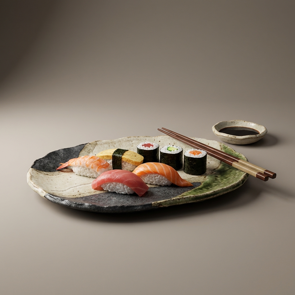 Ceramic Sushi Plate