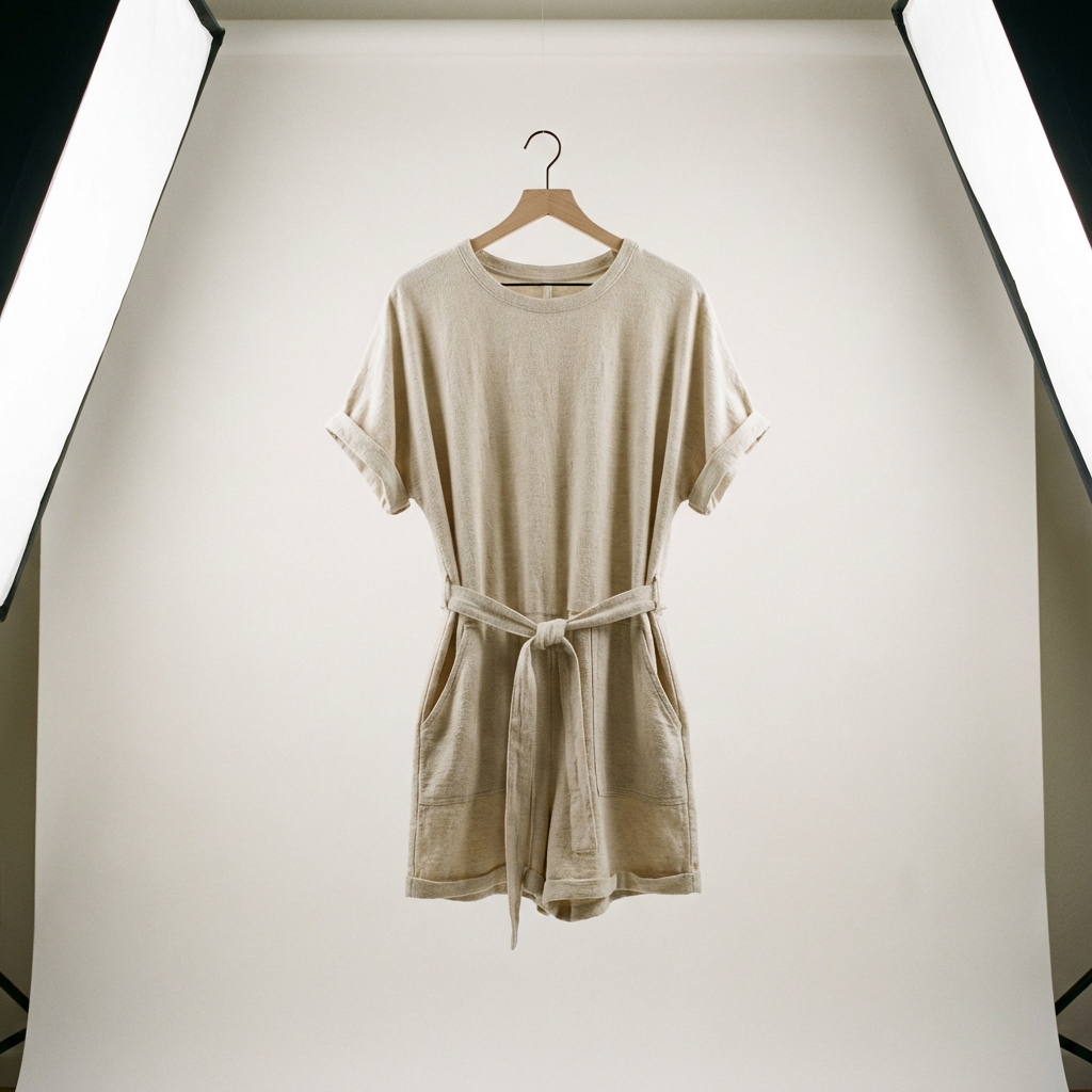 Casual Cotton Romper
