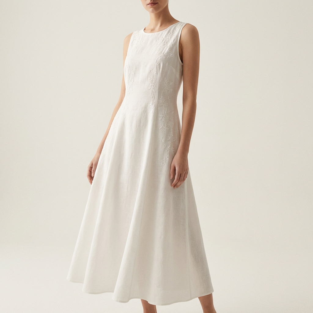 Sleeveless Summer Sundress