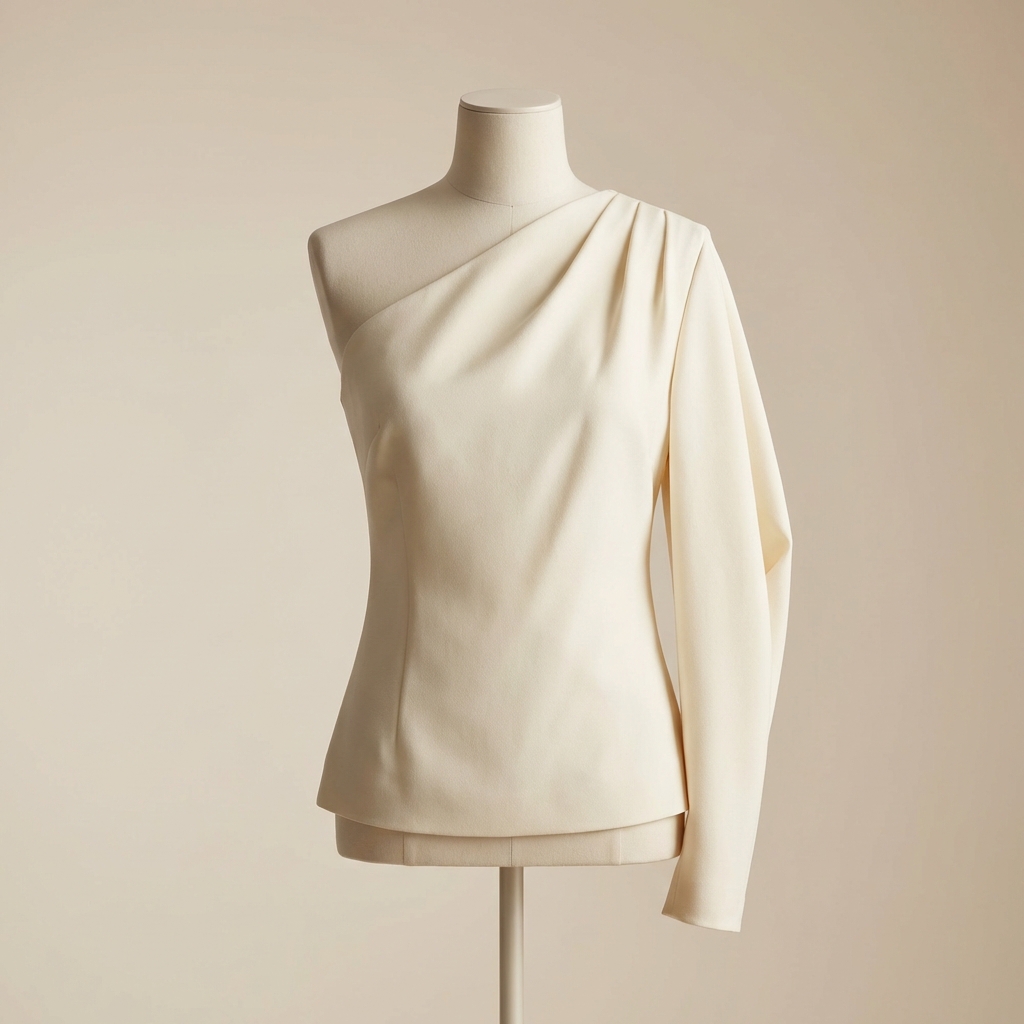 Asymmetrical Neckline Top