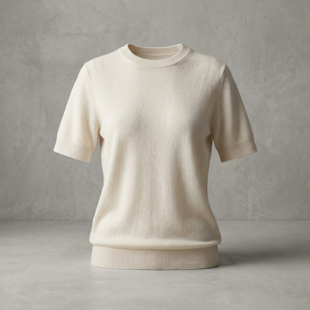 Short Sleeve Knit Top