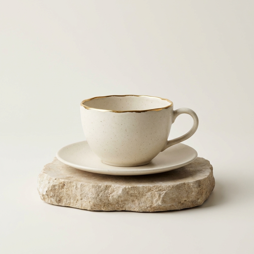 Tea Cup and Saucer Set