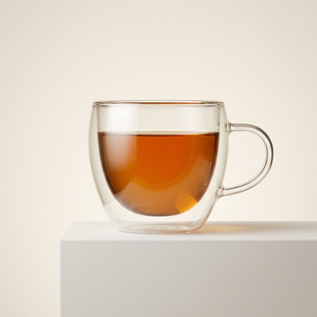 Double Wall Glass Tea Cup