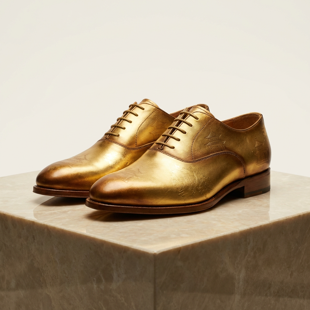 Golden Pavilion Dress Shoes