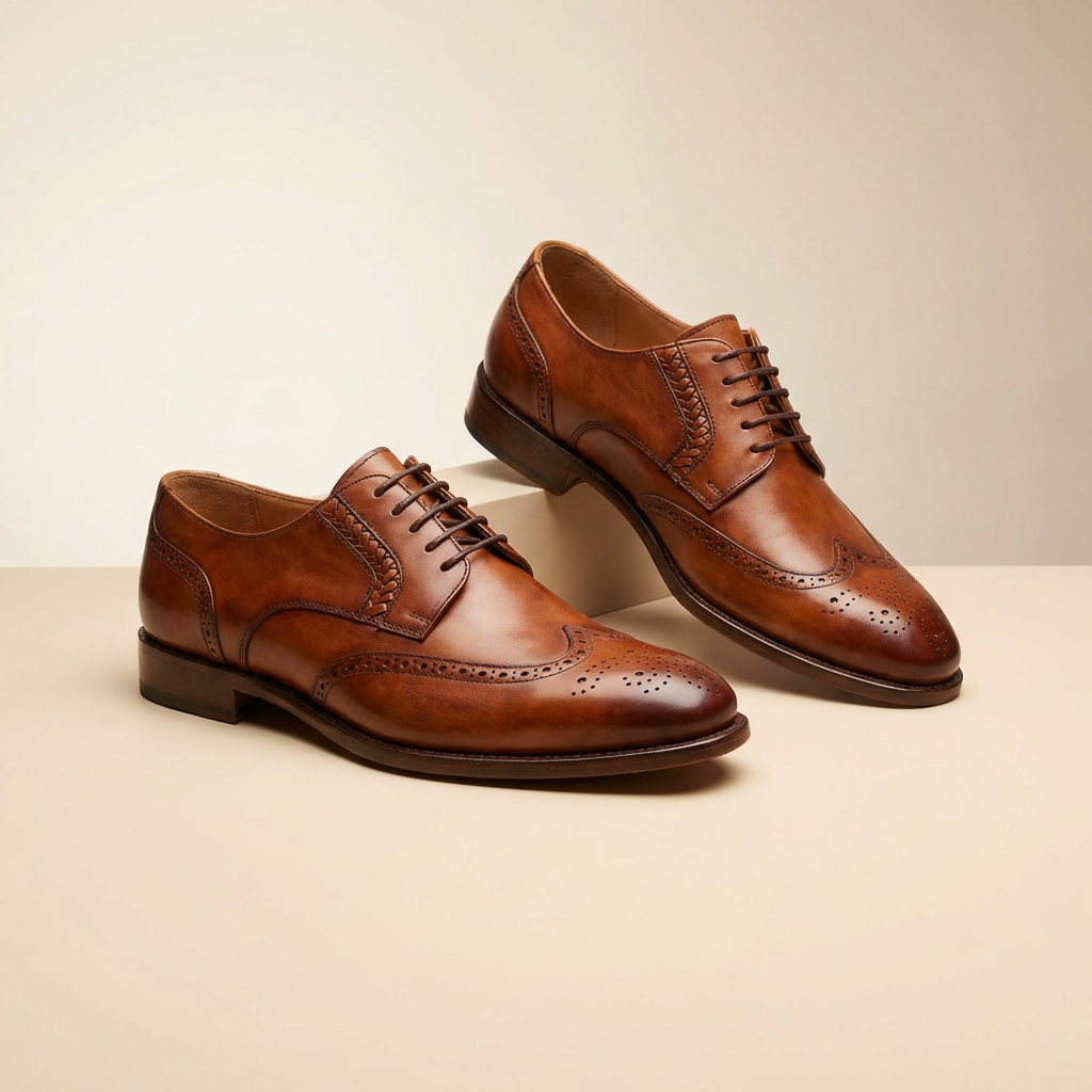 Eastern Aura Leather Derby