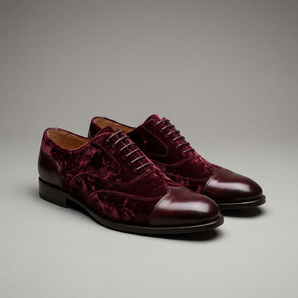 Velour East Wing Oxfords