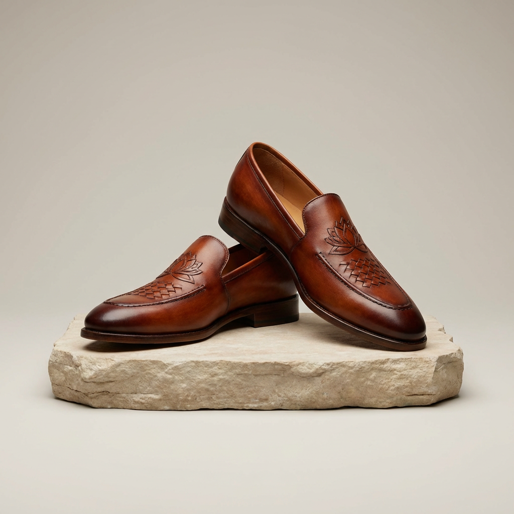 Noble Lotus Artisan Loafers